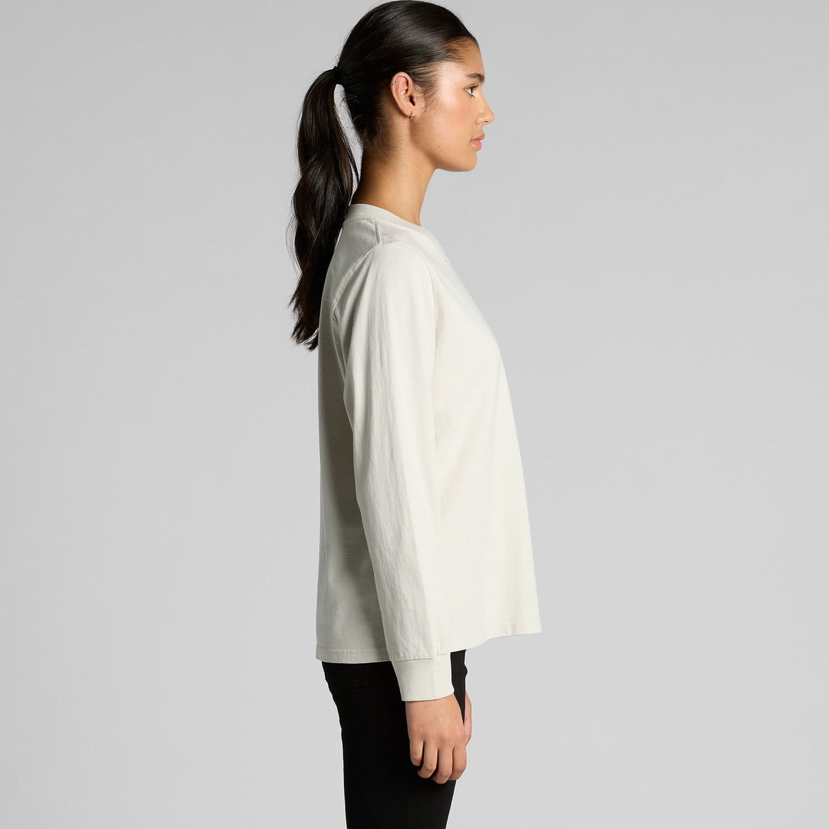 AS Colour Wo's Heavy Faded L/S Tee – side