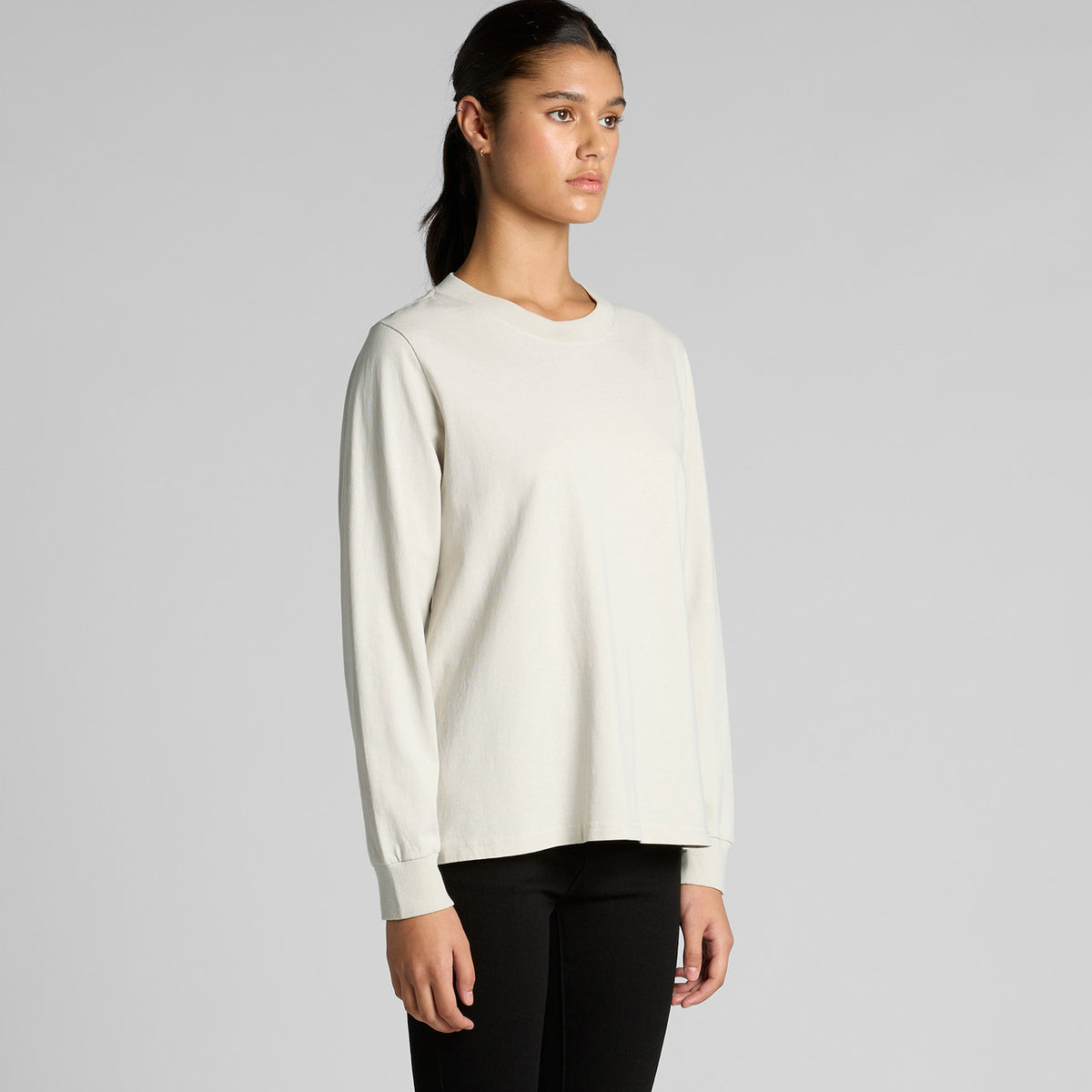 AS Colour Wo's Heavy Faded L/S Tee – turn