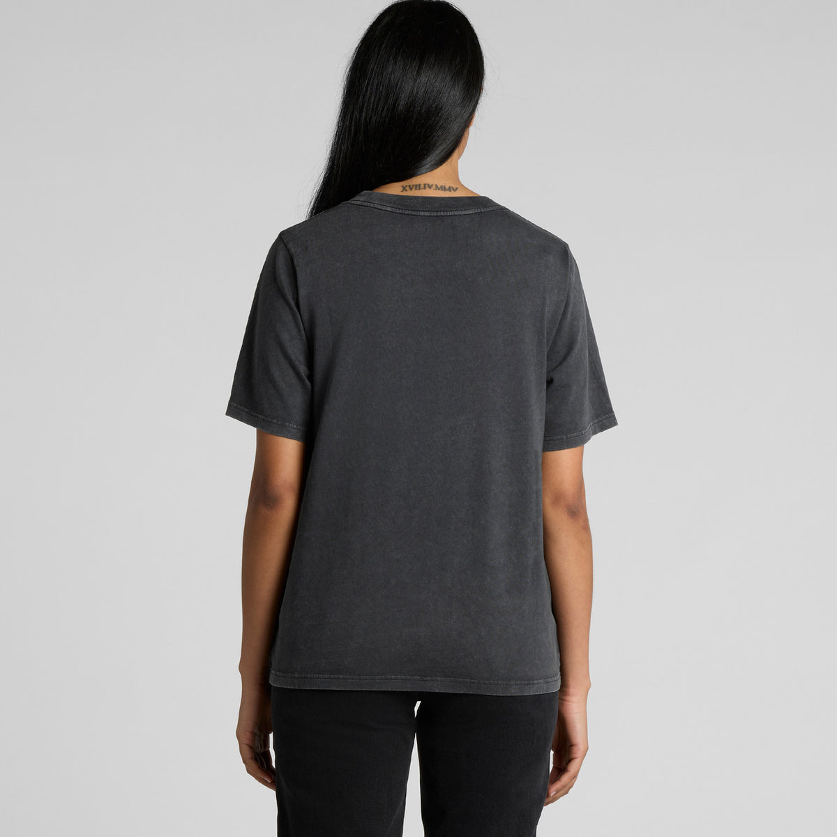 AS Colour Wo's Stone Wash Heavy Tee – back