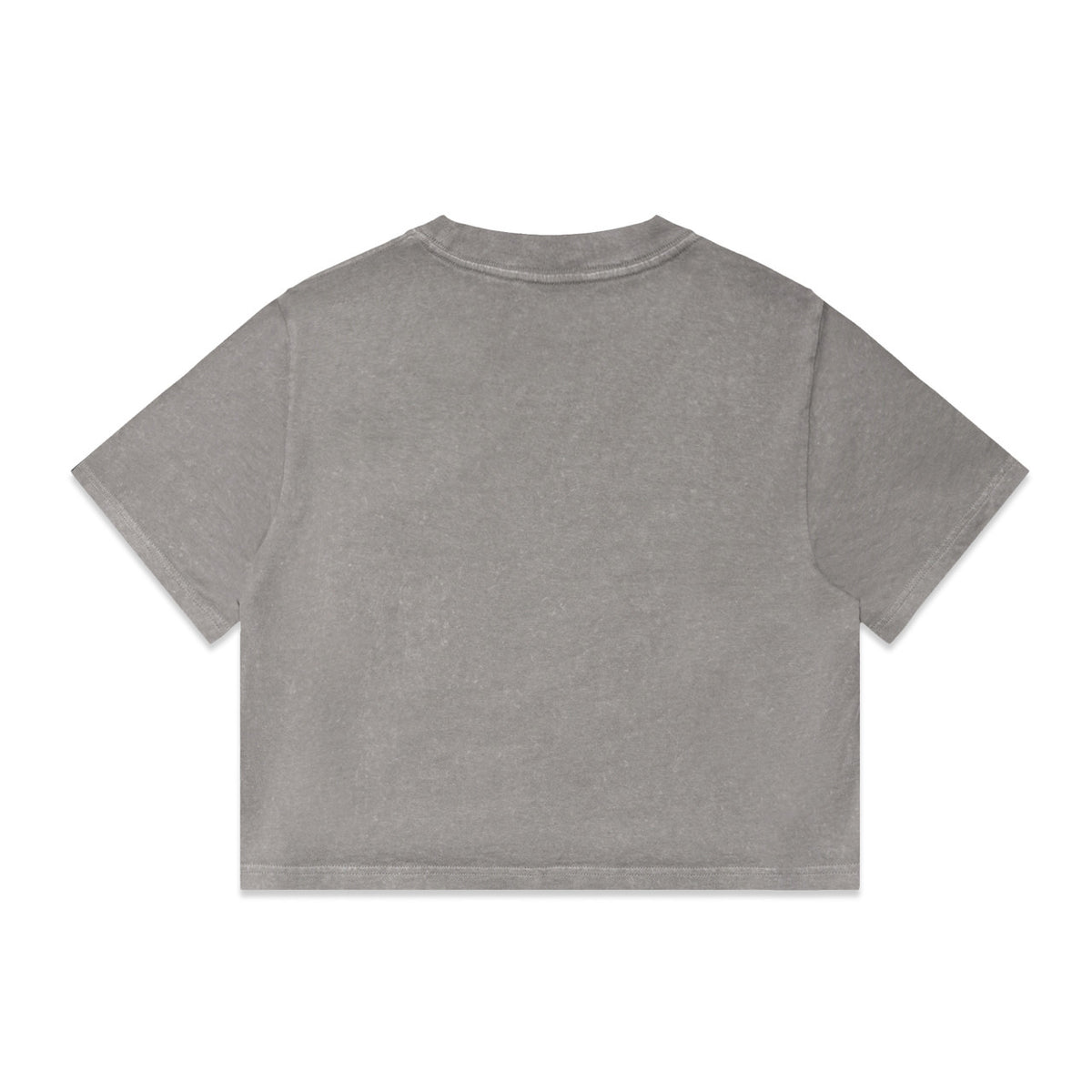 AS Colour Wos Stone Wash Heavy Crop – grey stone - back