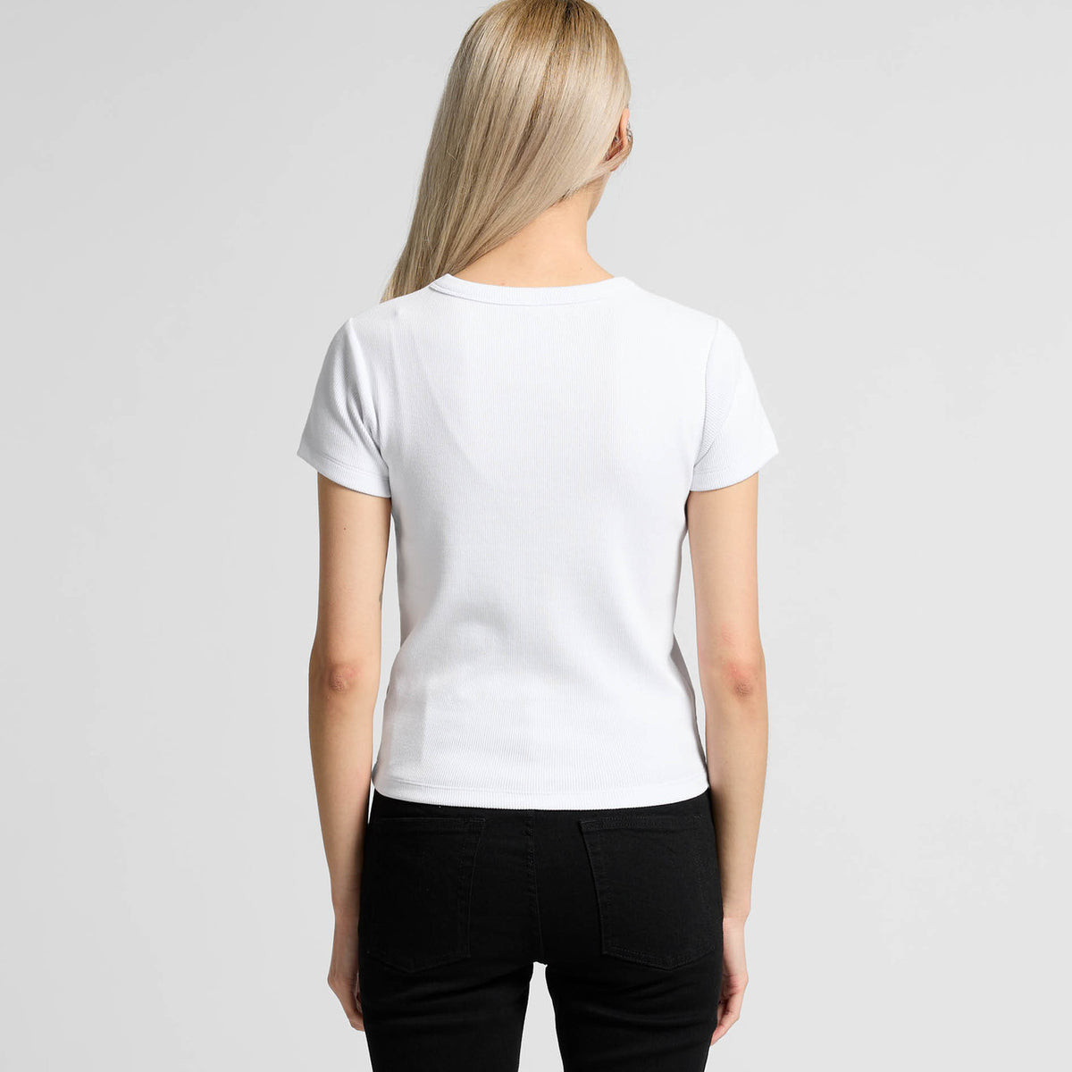 AS Colour Wo's Organic Rib Tee – back