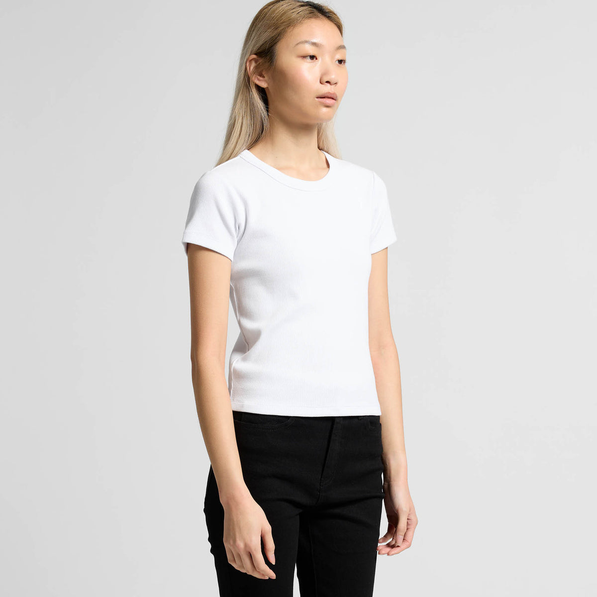 AS Colour Wo's Organic Rib Tee – turn