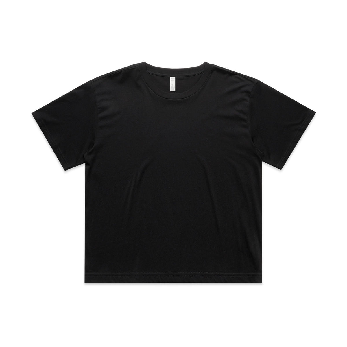 AS Colour Wo's Martina Crop Tee in Black