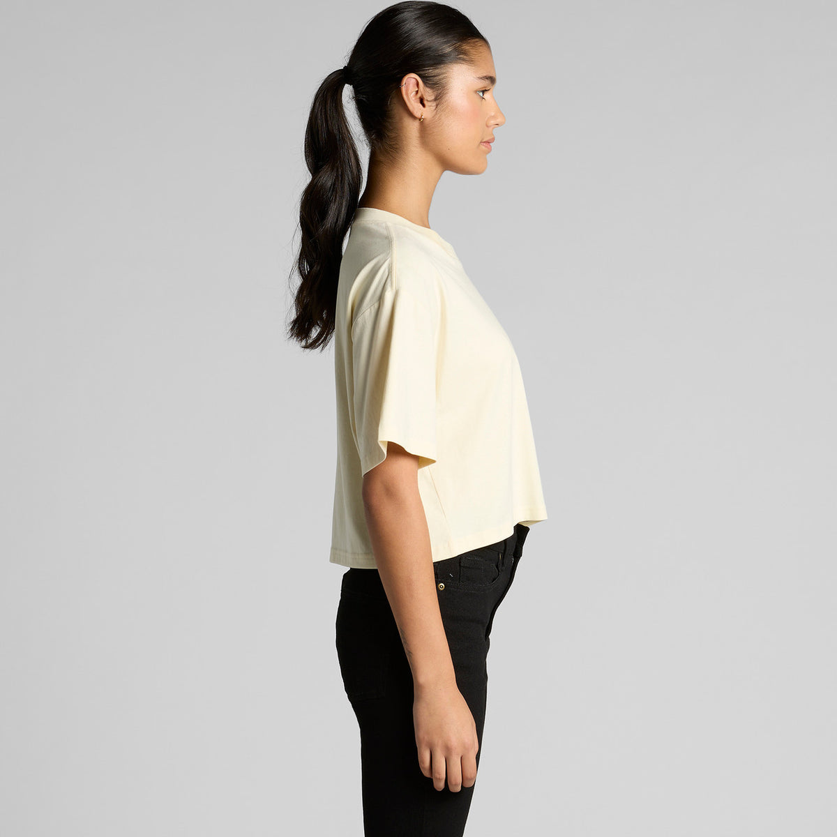 AS Colour Wo's Martina Crop Tee – side