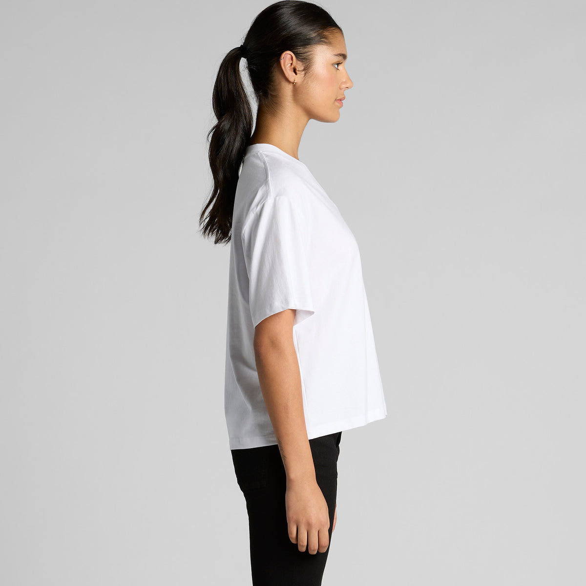 AS Colour Wo's Martina V Neck Tee – side