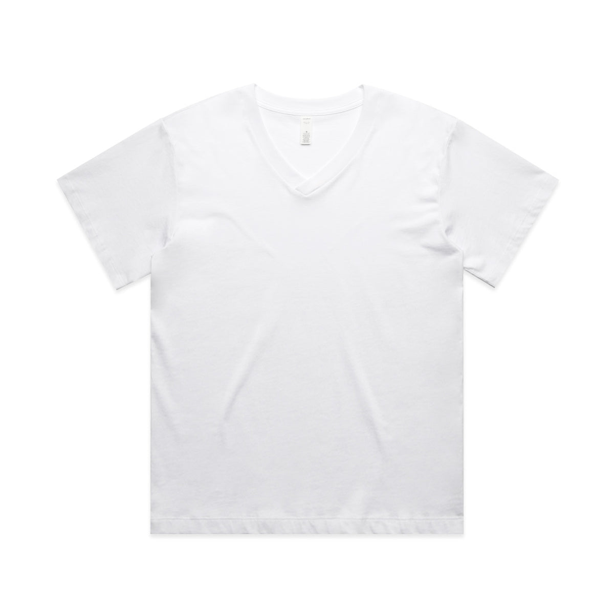 AS Colour Wo's Martina V Neck Tee in White