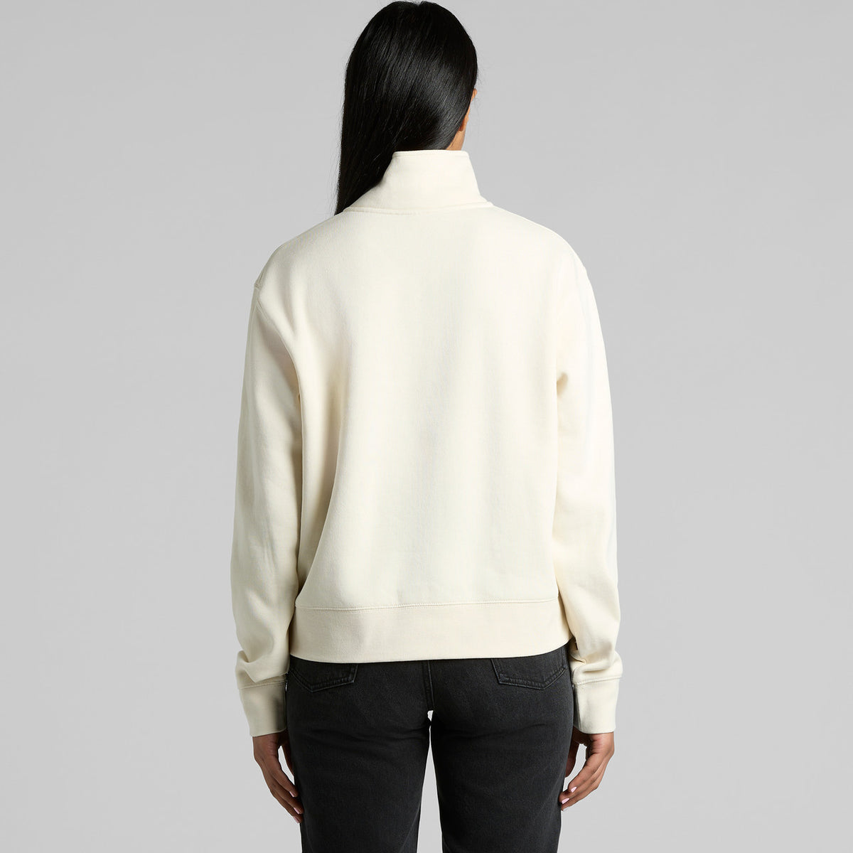 AS Colour Wo's Stencil Half Zip Crew – back