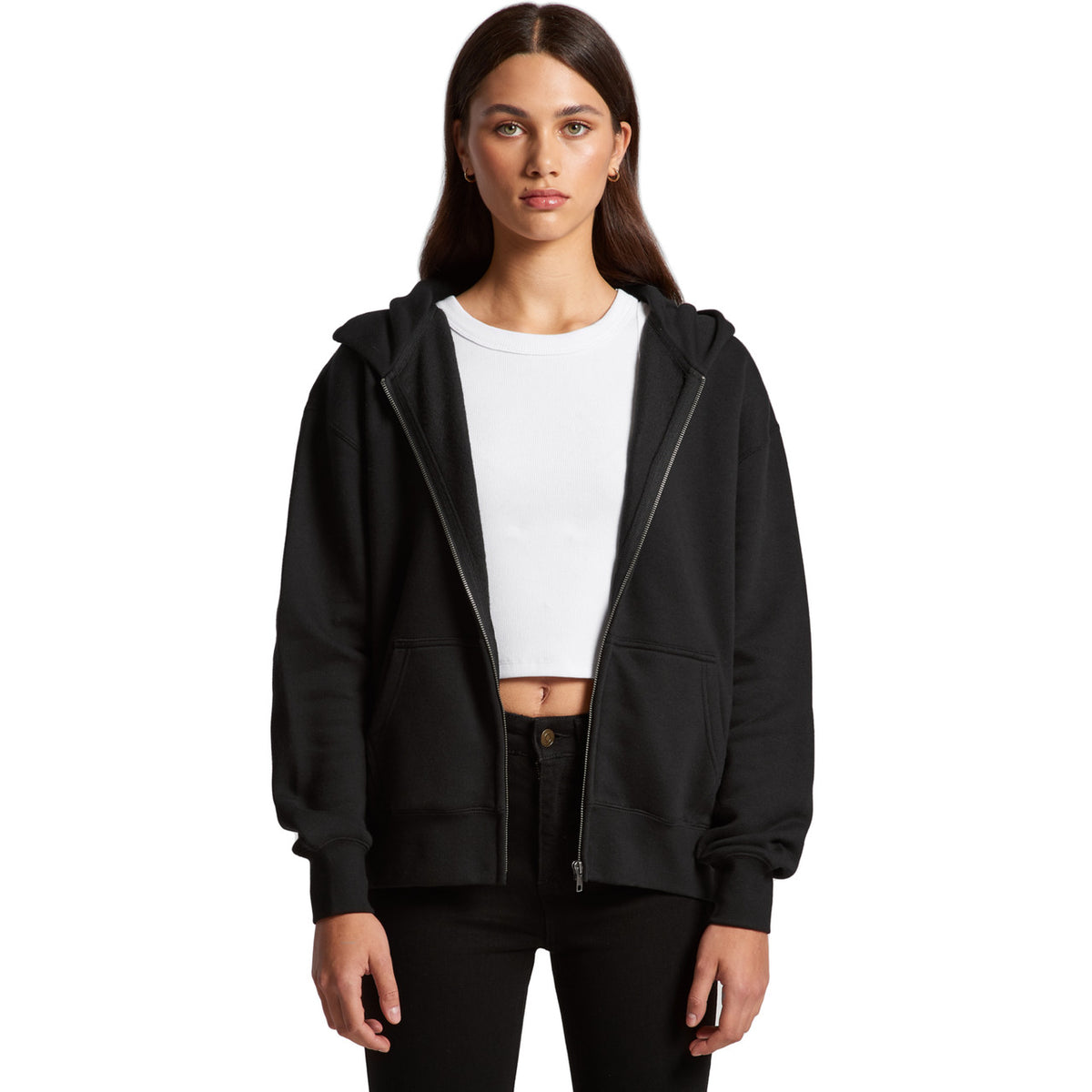 AS Colour Wo's Relax Zip Hood – front product view