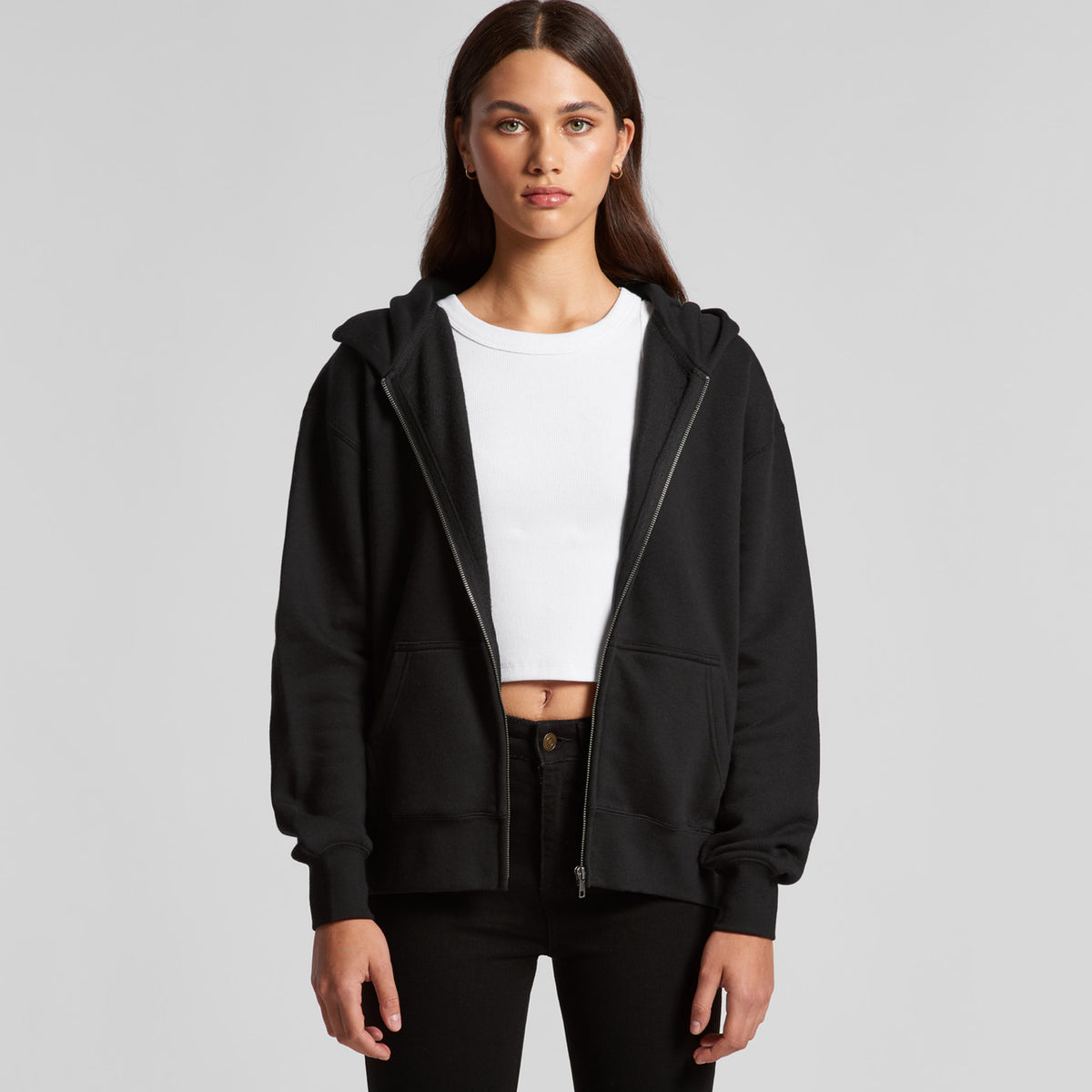 AS Colour Wo's Relax Zip Hood – front product view