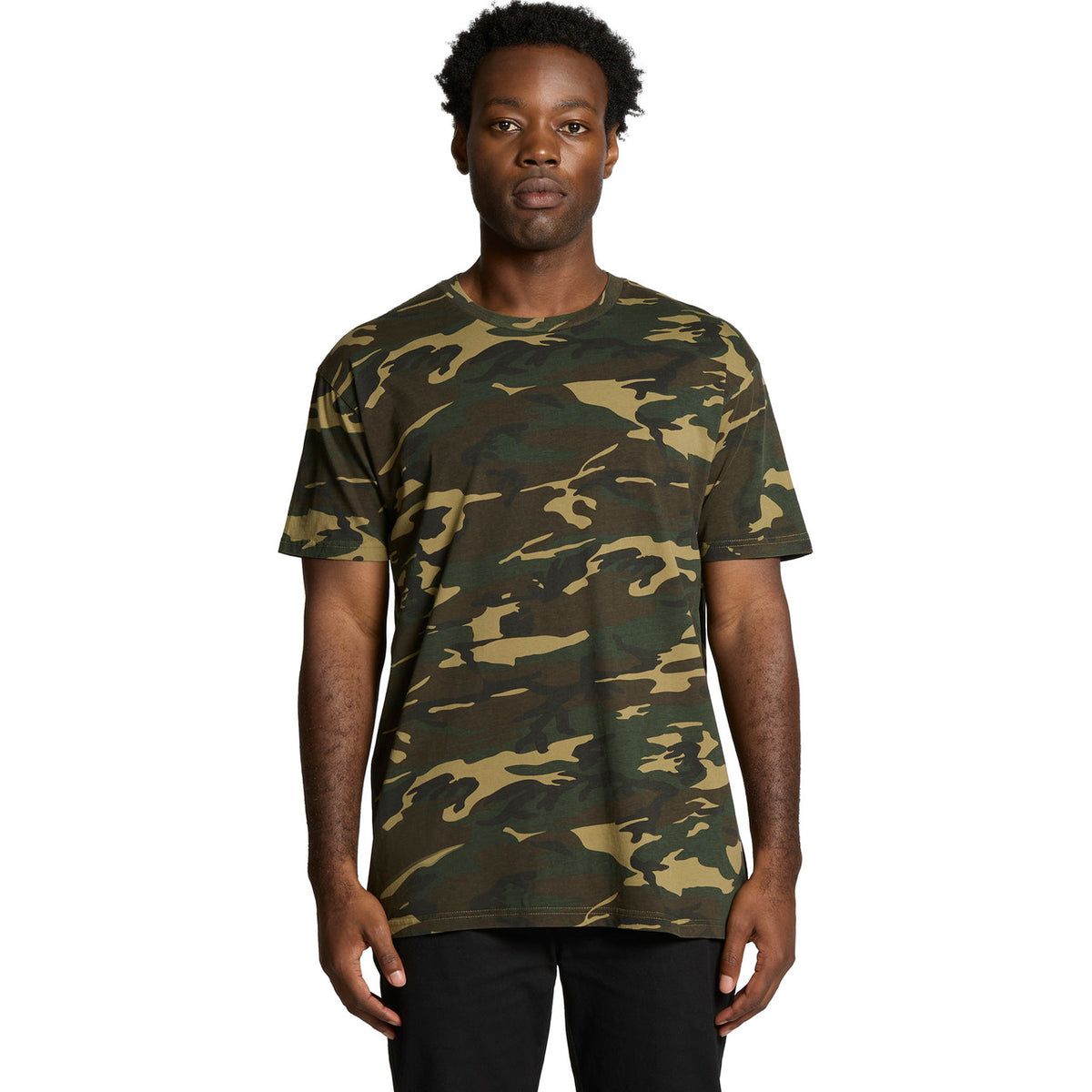 AS Colour Staple Camo Tee – front product view