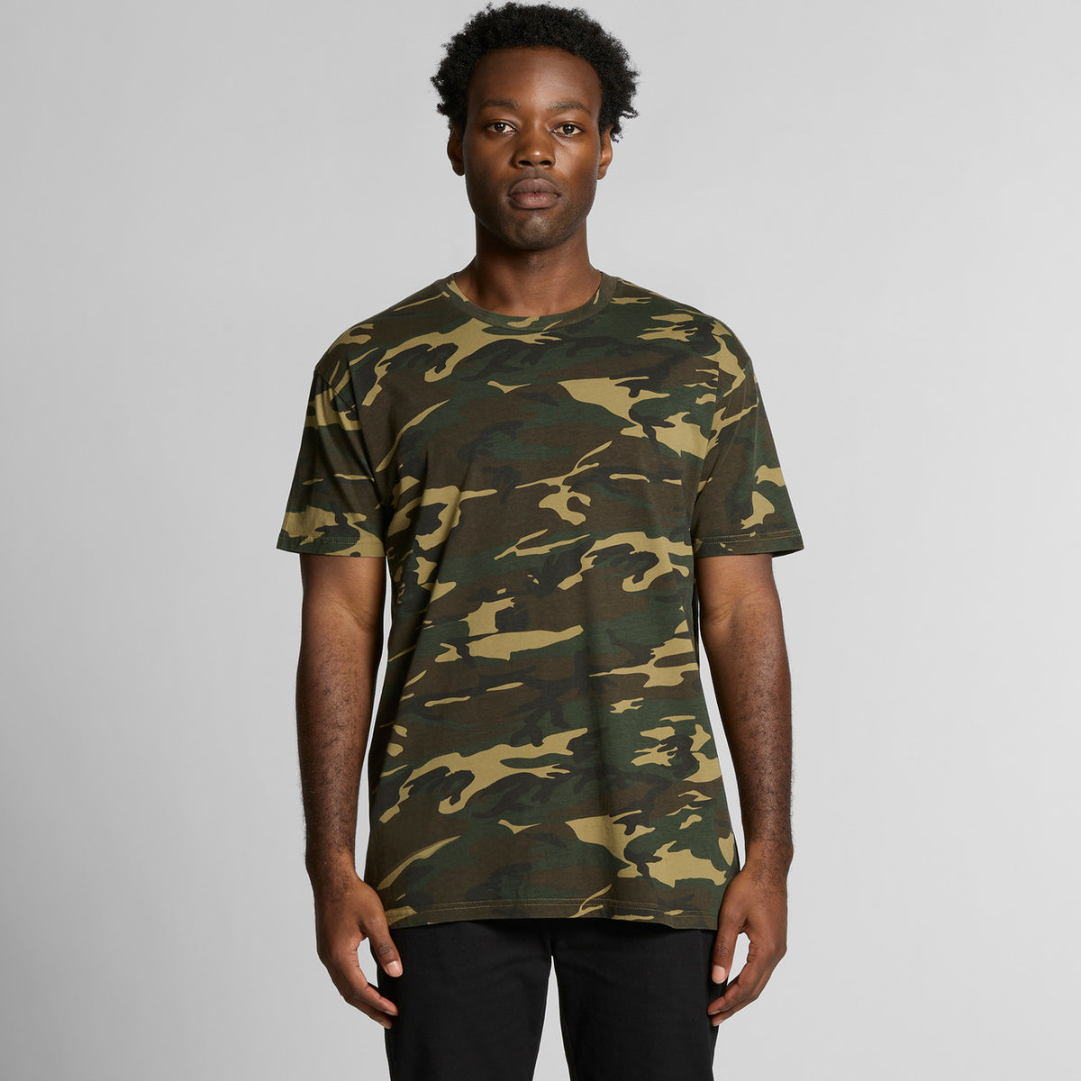 AS Colour Staple Camo Tee – front product view