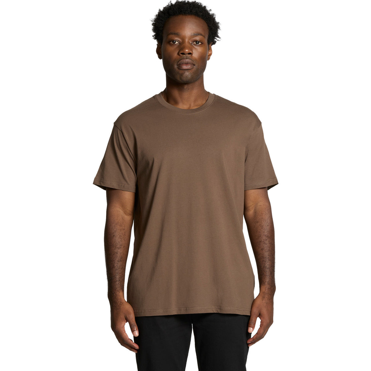 AS Colour Staple Organic Tee – front product view