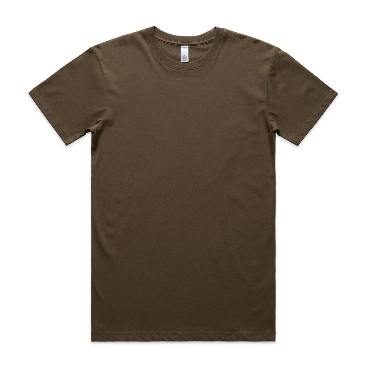 AS Colour Staple Organic Tee in Walnut