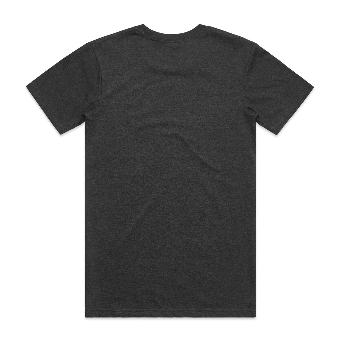 AS Colour Staple Heather Tee – asphalt heather - back