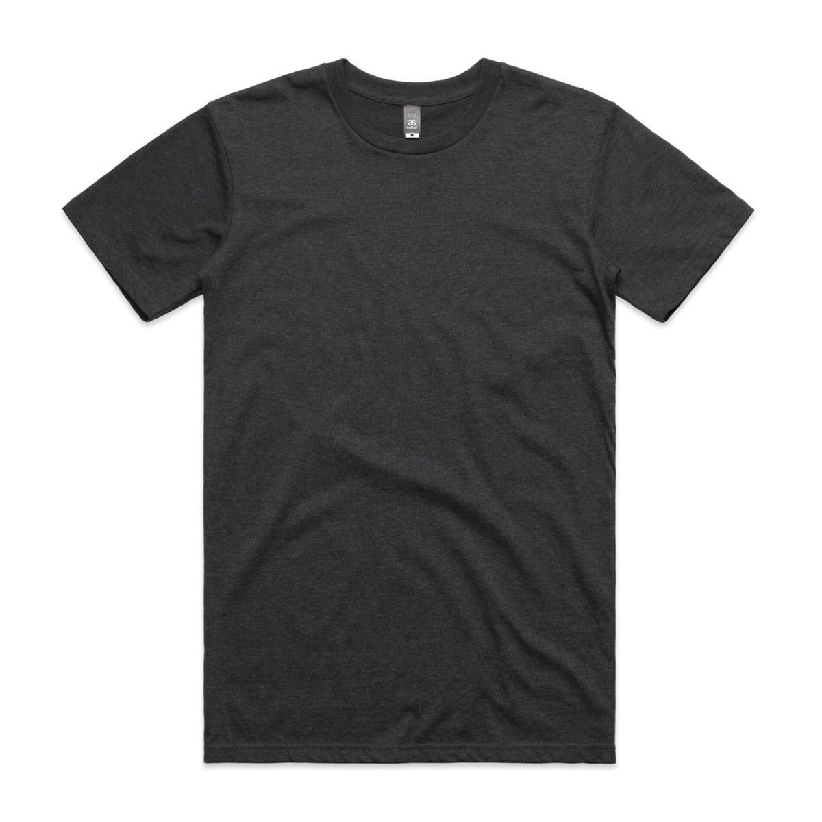 AS Colour Staple Heather Tee in Asphalt Heather