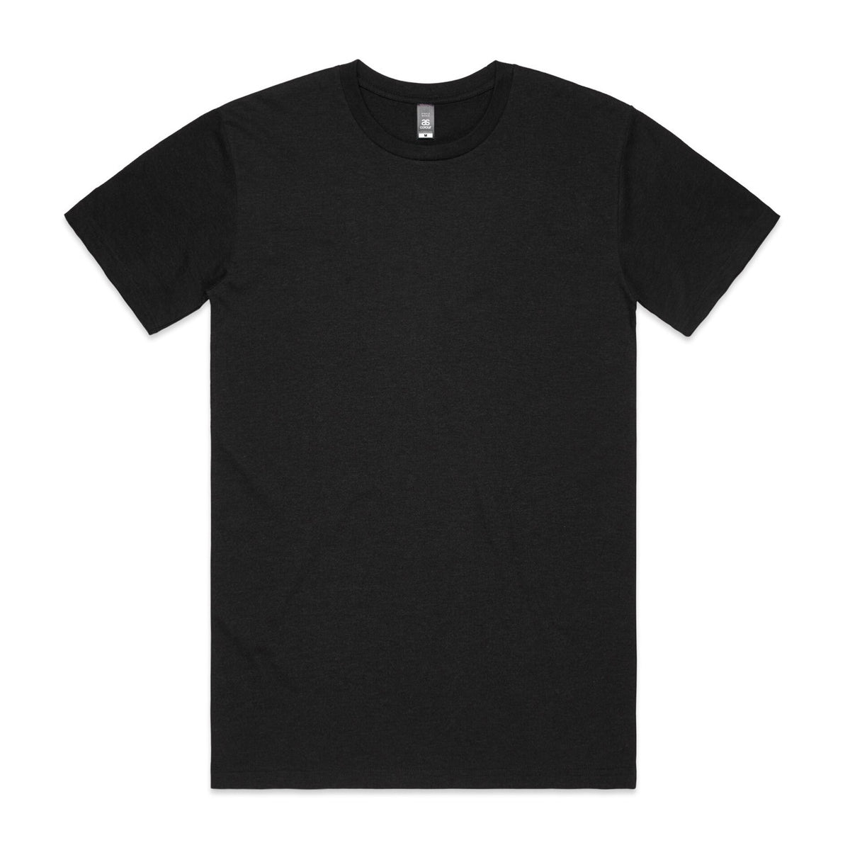 AS Colour Staple Heather Tee in Black Heather