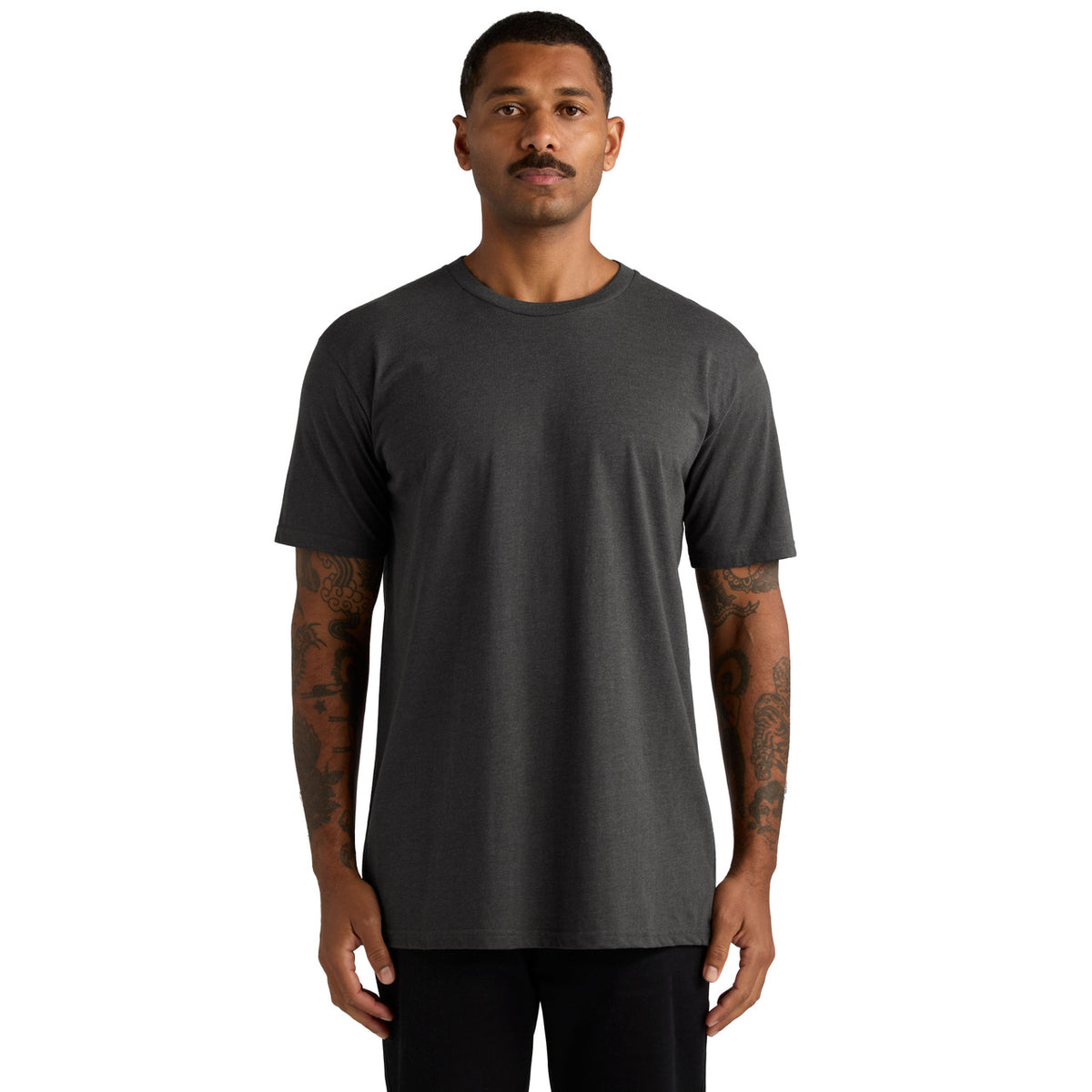 AS Colour Staple Heather Tee – front product view