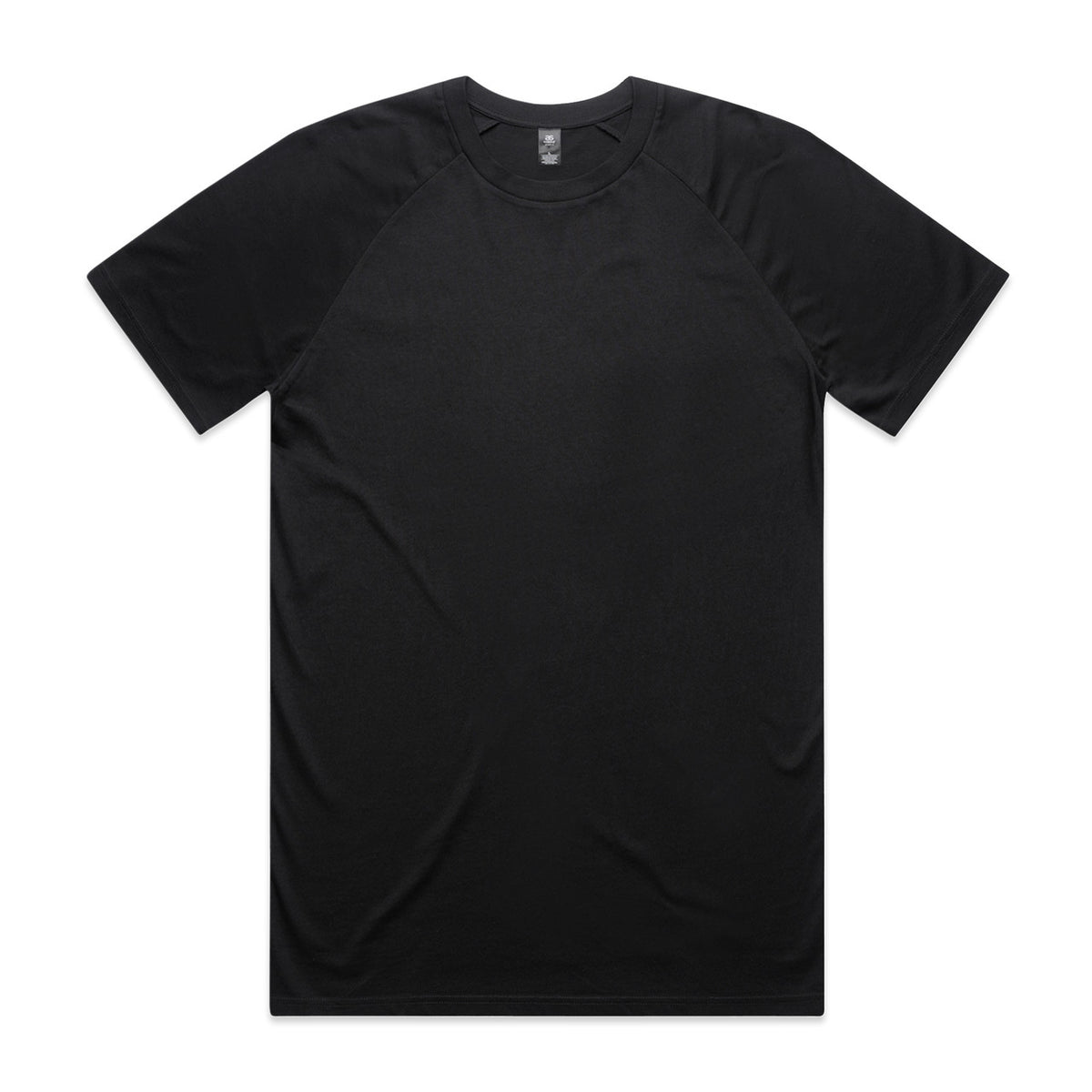 AS Colour Staple Raglan Tee in Black