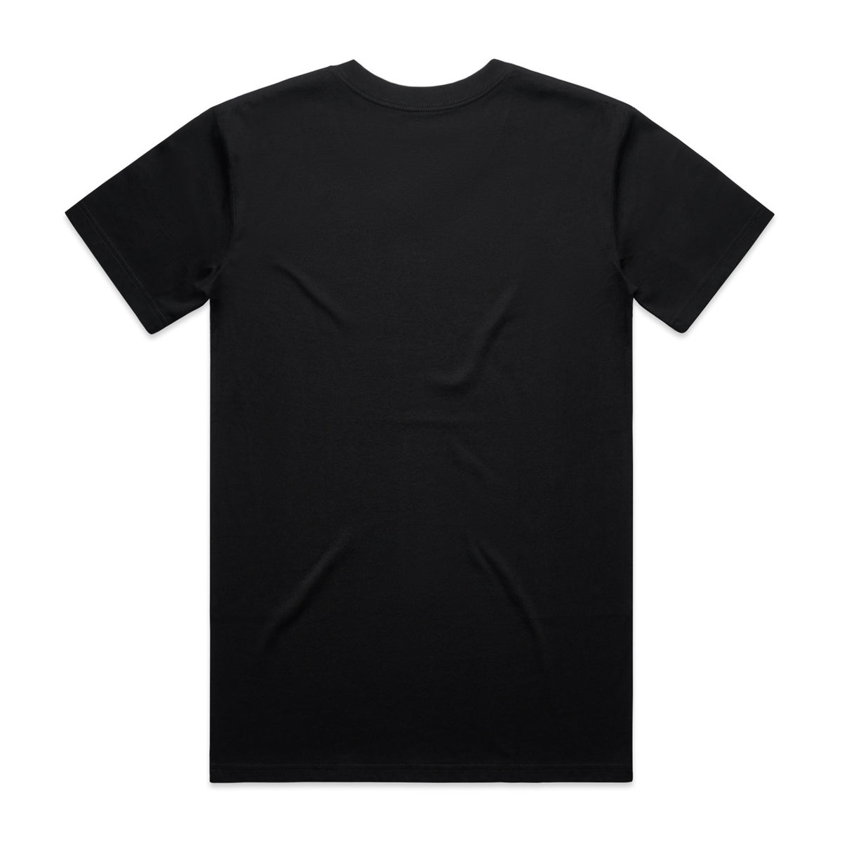 AS Colour Staple V Neck Tee – black - back