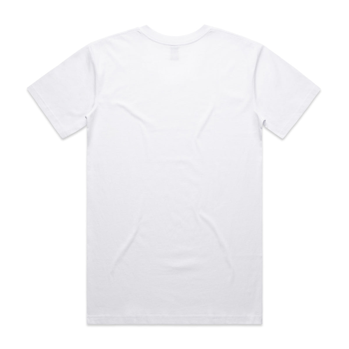 AS Colour Staple V Neck Tee – white - back