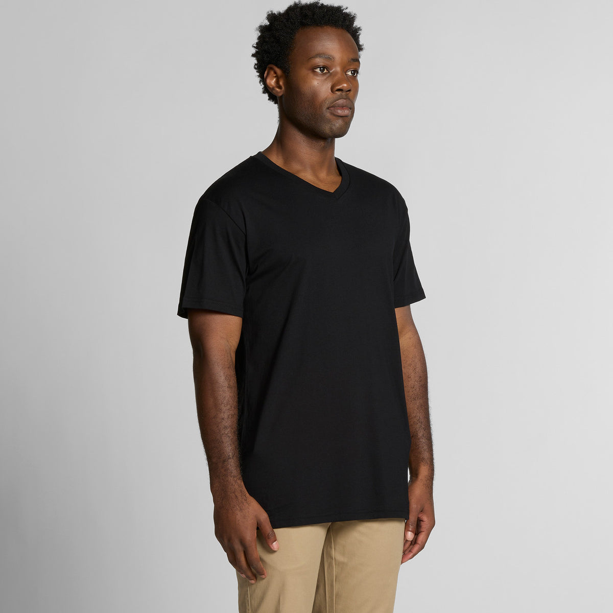 AS Colour Staple V Neck Tee – turn