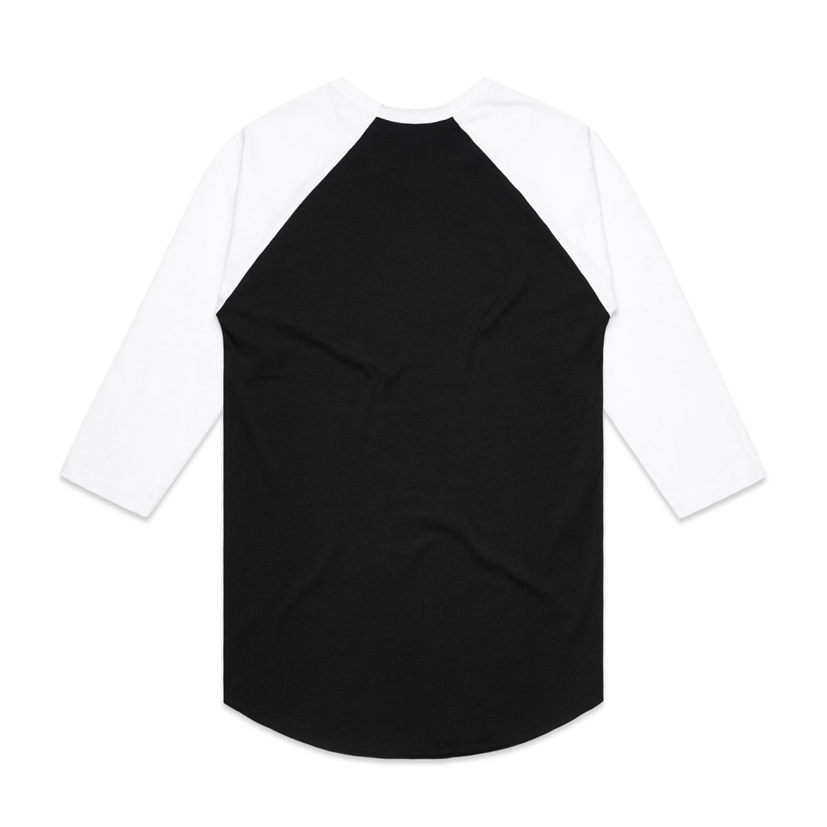 AS Colour Raglan Tee – black/white - back