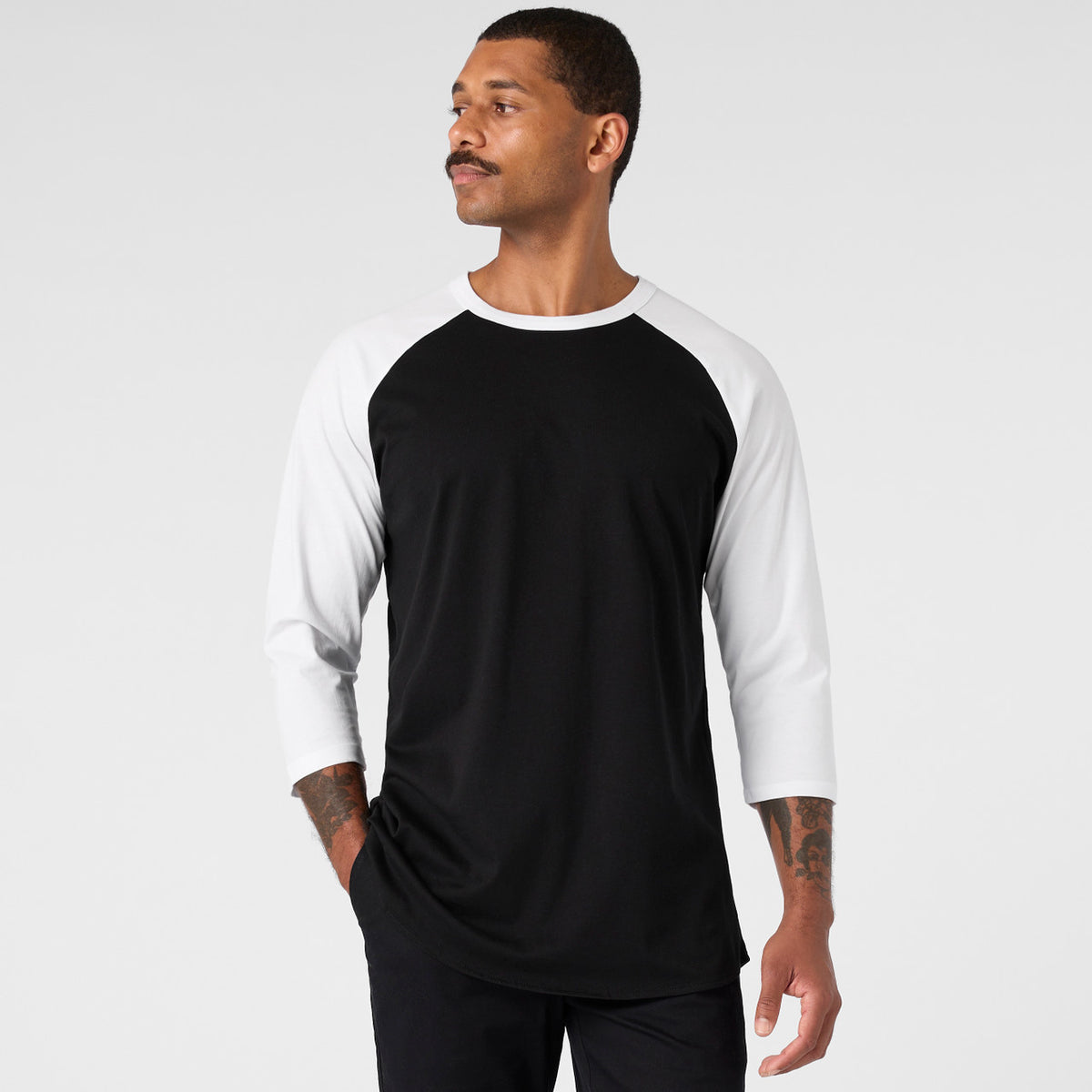 AS Colour Raglan Tee – back