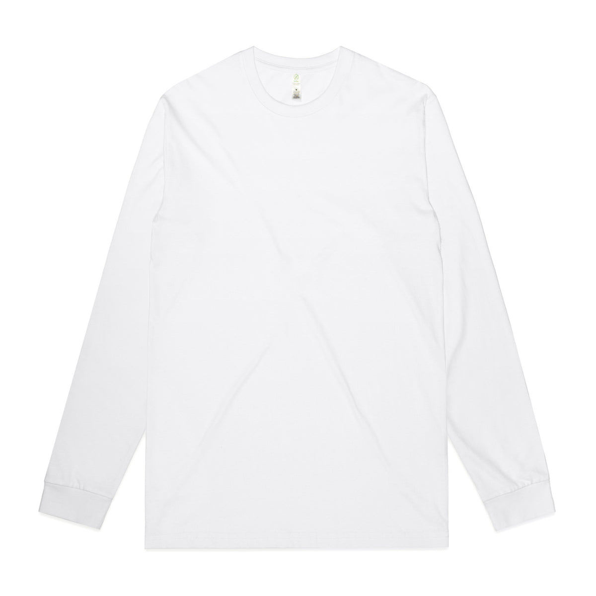 AS Colour Staple Organic L/S Tee in White