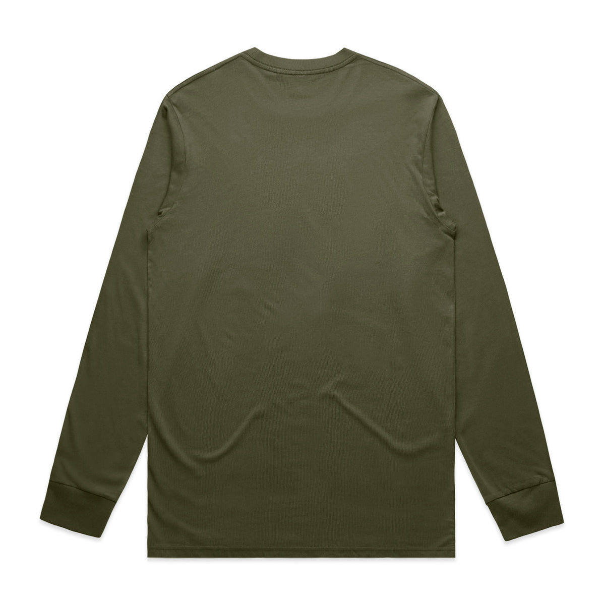 AS Colour Staple L/S  Tee – army - back