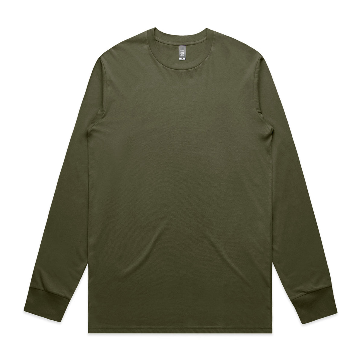 AS Colour Staple L/S  Tee in Army