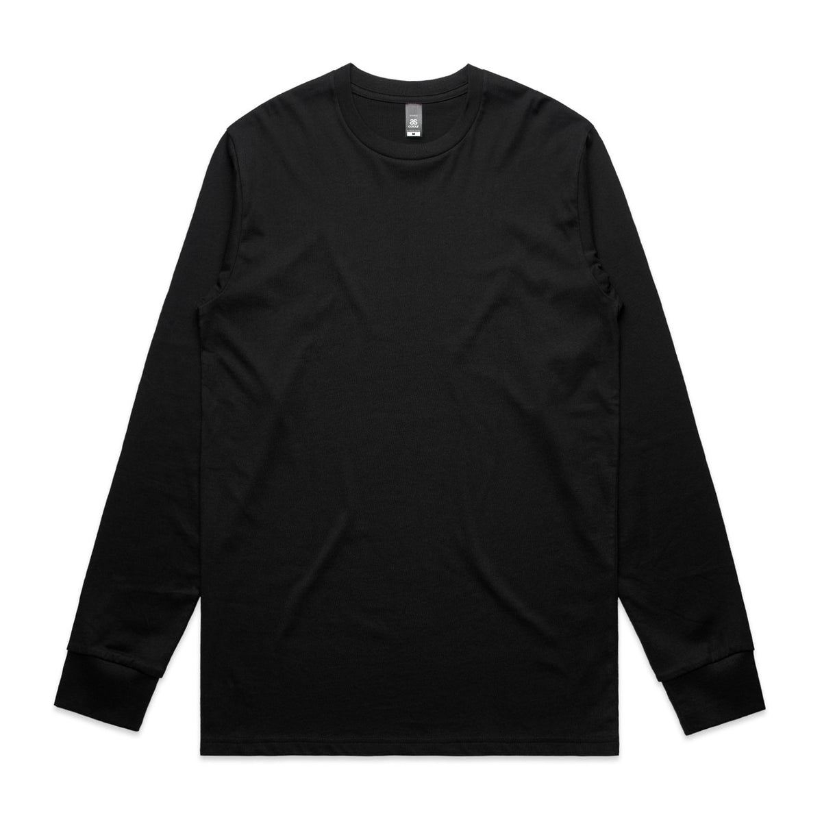 AS Colour Staple L/S  Tee in Black