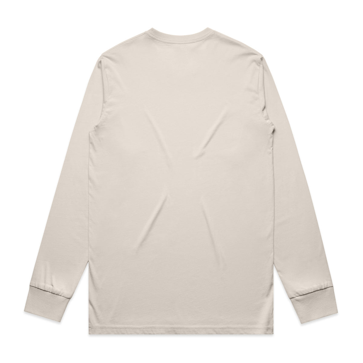 AS Colour Staple L/S  Tee – bone - back
