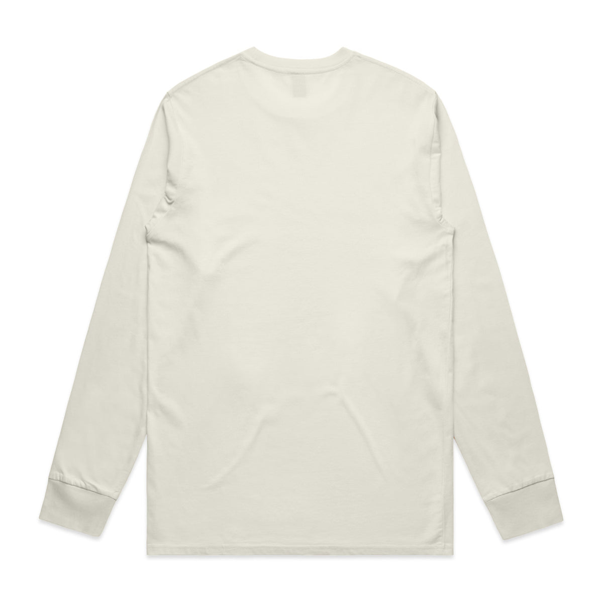 AS Colour Staple L/S  Tee – ecru - back