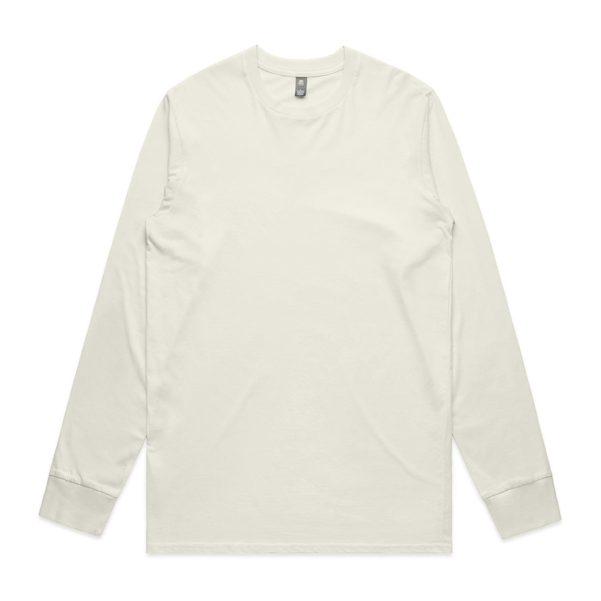 AS Colour Staple L/S  Tee in Ecru
