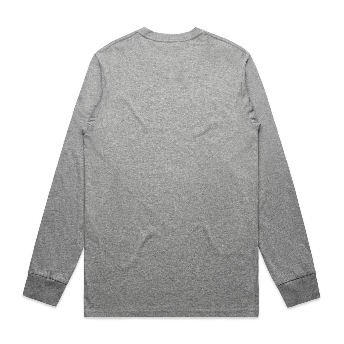 AS Colour Staple L/S  Tee – athletic heather - back