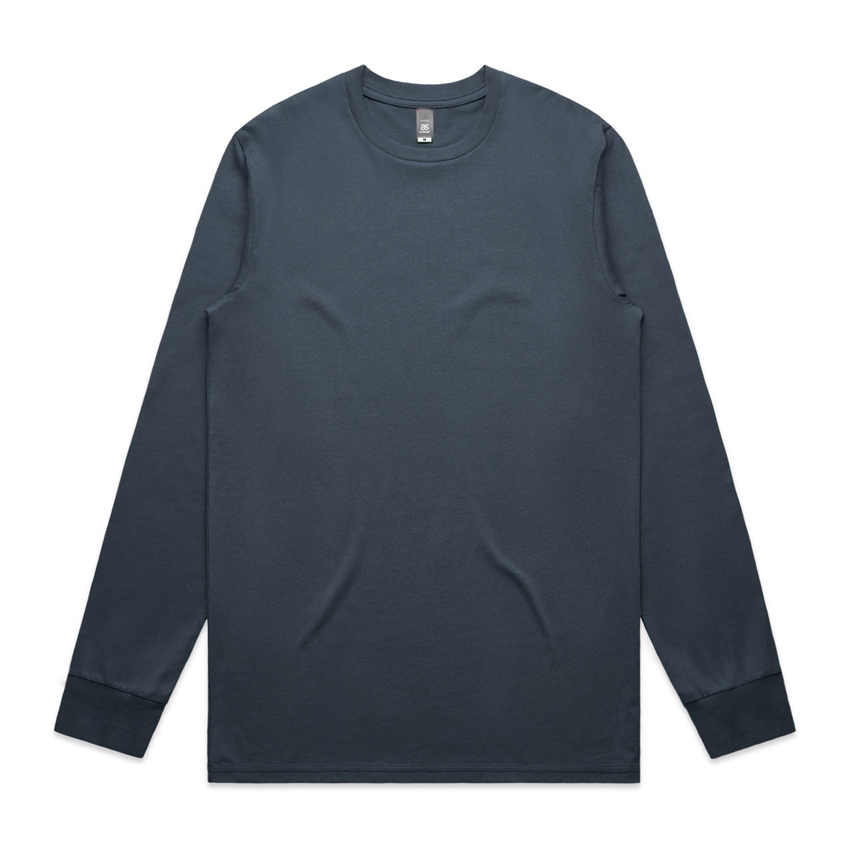 AS Colour Staple L/S  Tee in Petrol Blue