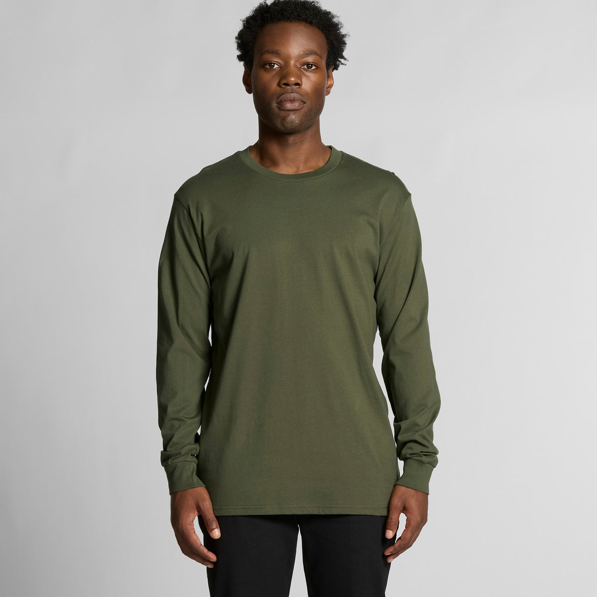AS Colour Staple L/S  Tee – front product view