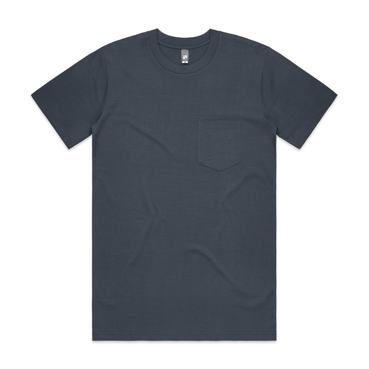 AS Colour Classic Pocket Tee in Petrol Blue