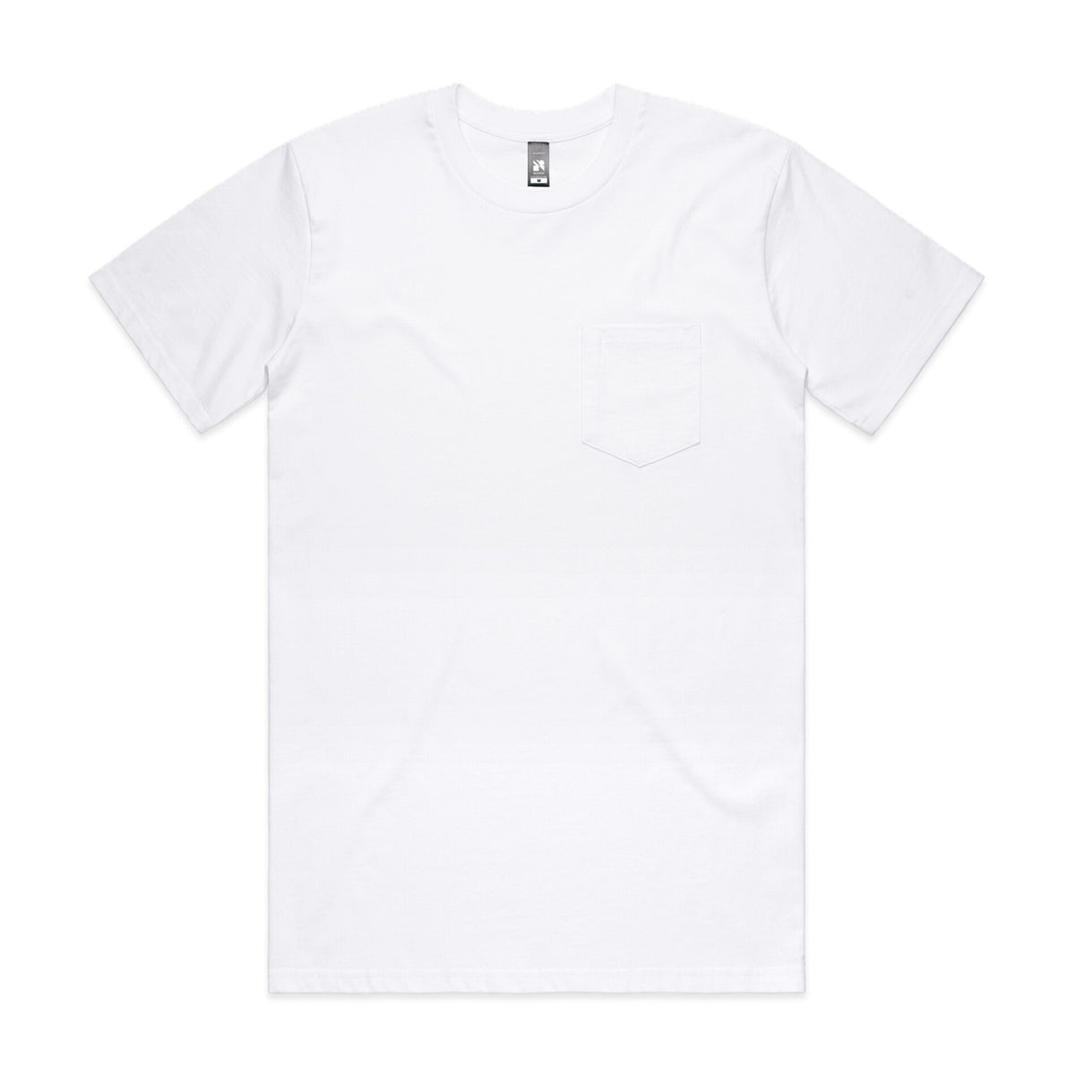 AS Colour Classic Pocket Tee in White