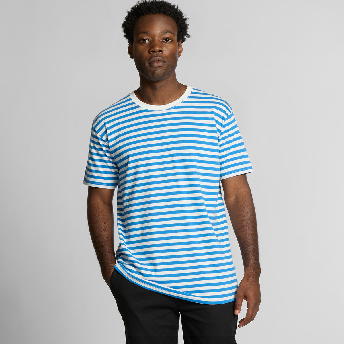 AS Colour Staple Stripe Tee – back