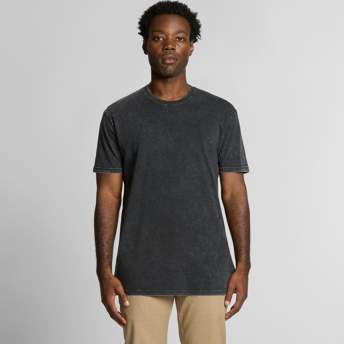 AS Colour Staple Stone Wash Tee – front product view