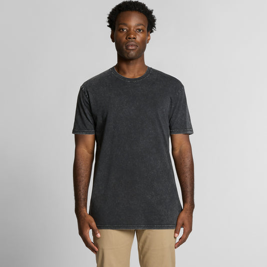 AS Colour Staple Stone Wash Tee – front product view