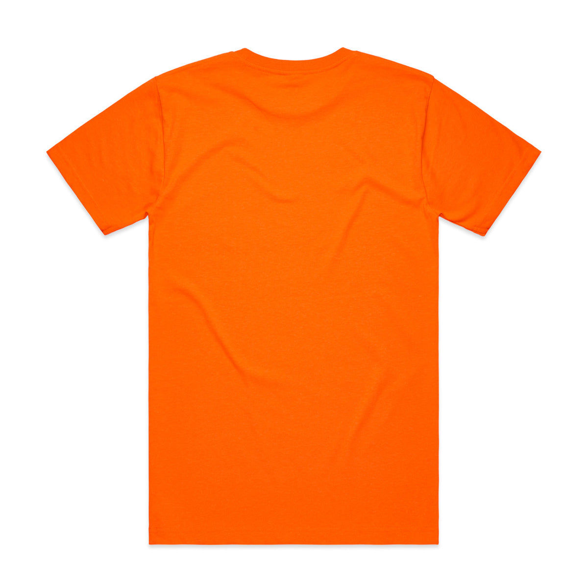 AS Colour Block Safety Tee – safety orange - back