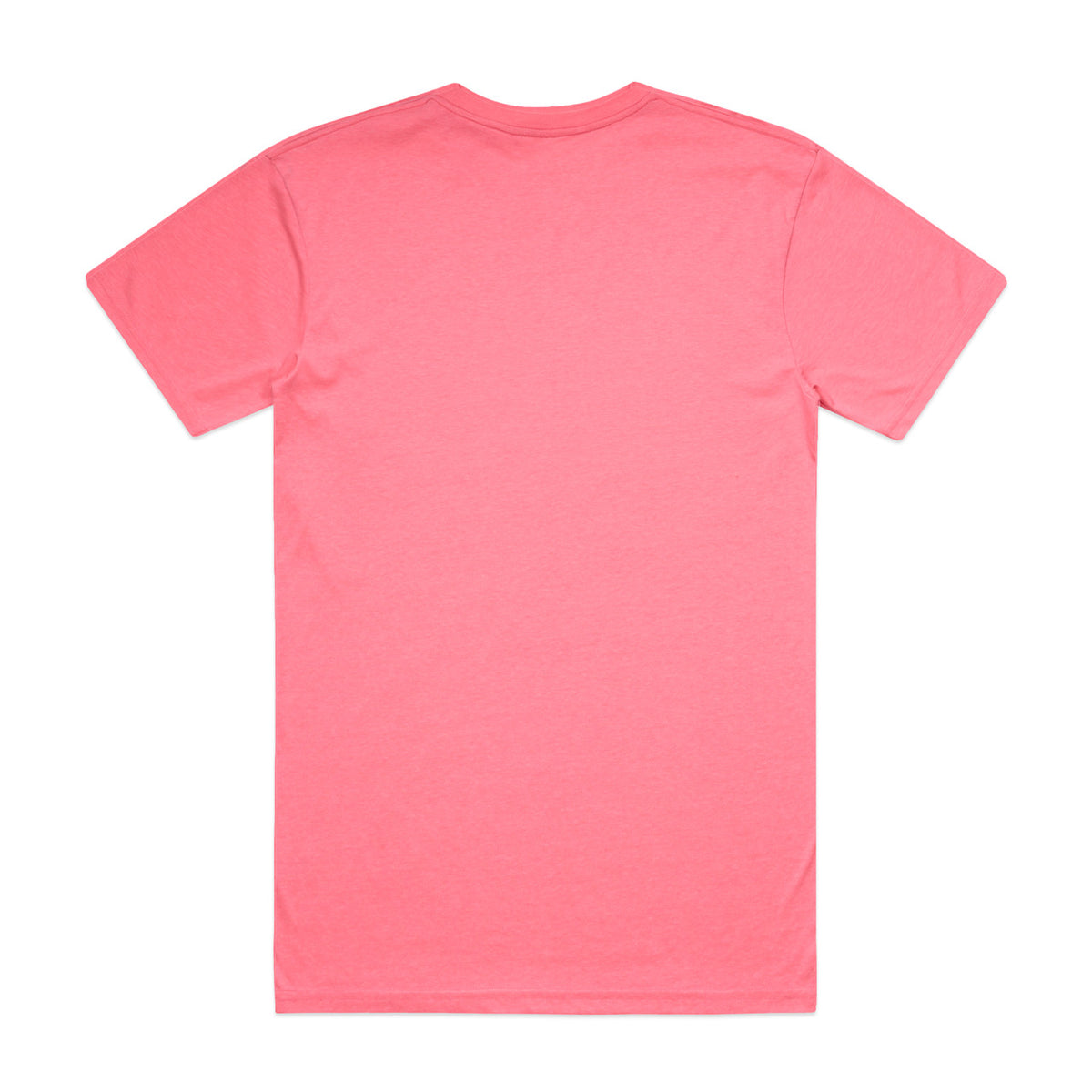 AS Colour Block Safety Tee – safety pink - back