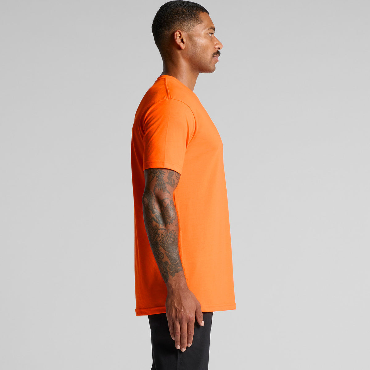 AS Colour Block Safety Tee – side