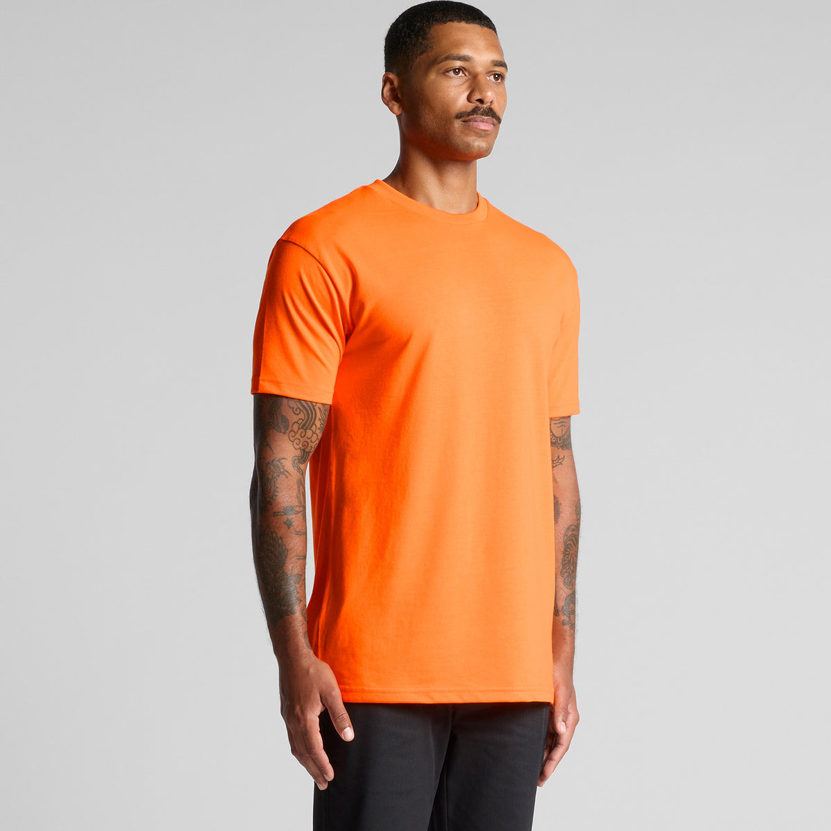 AS Colour Block Safety Tee – turn