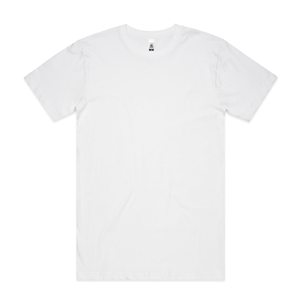 AS Colour Block Tubular Tee in White