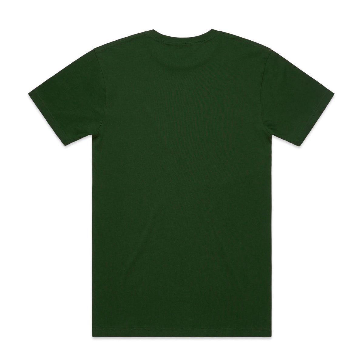 AS Colour Block Tubular Tee – forest green - back