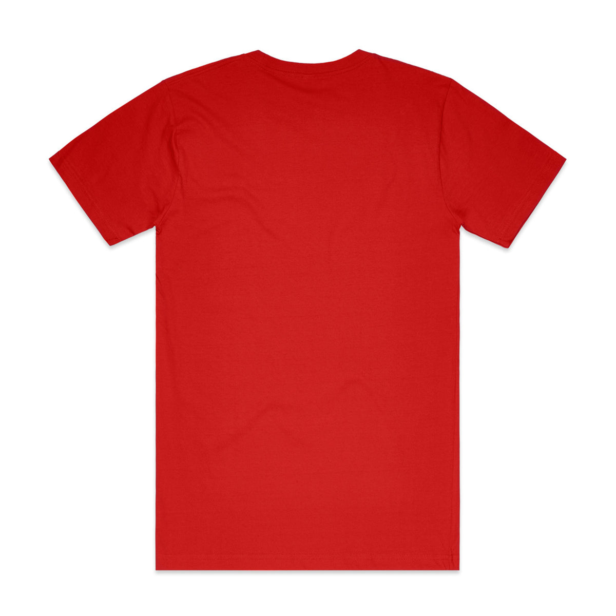 AS Colour Block Tubular Tee – red - back
