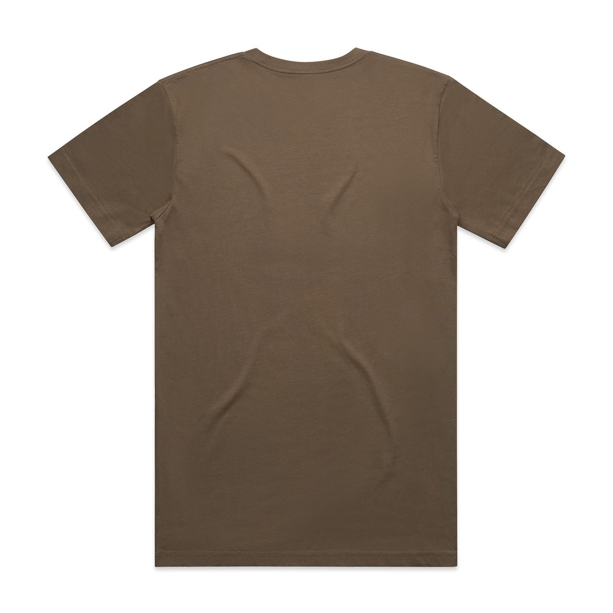 AS Colour Block Tubular Tee – walnut - back